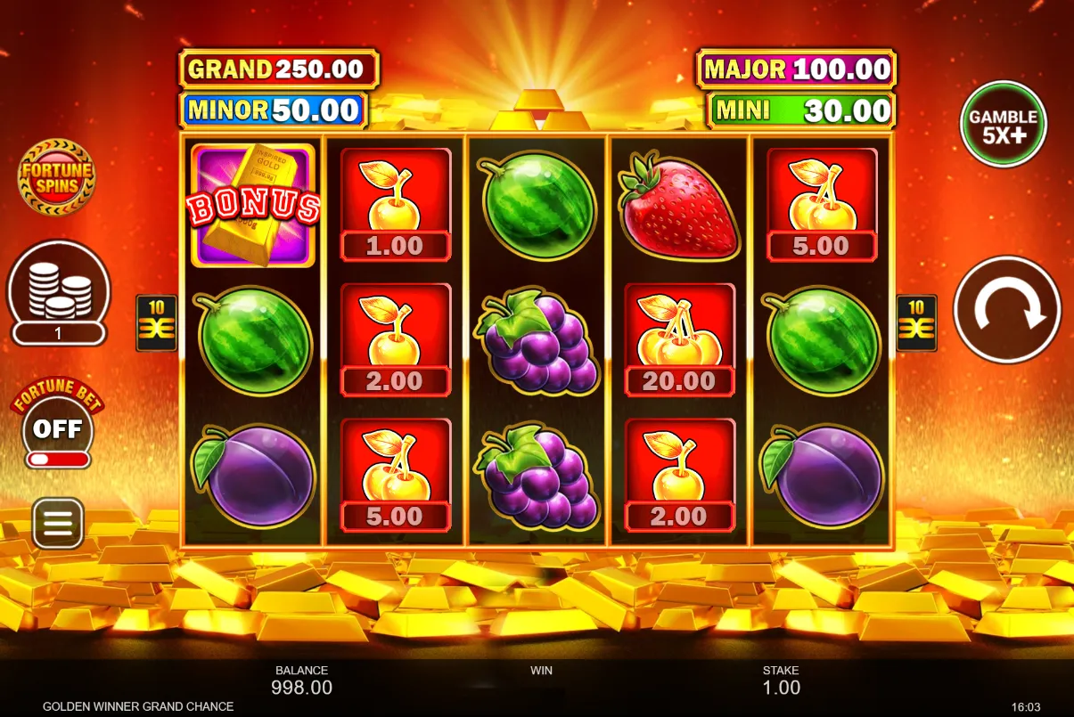 Golden Winner Grand Chance Slot