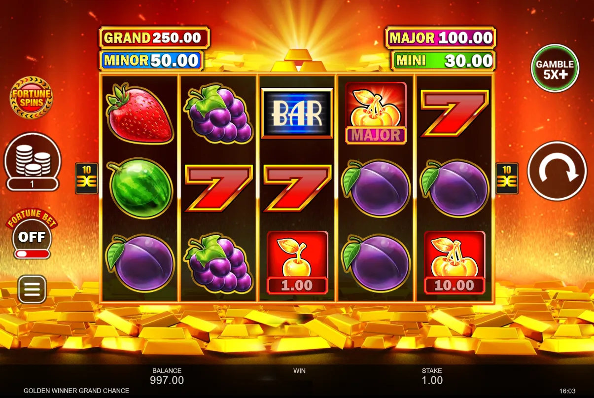 Golden Winner Grand Chance demo